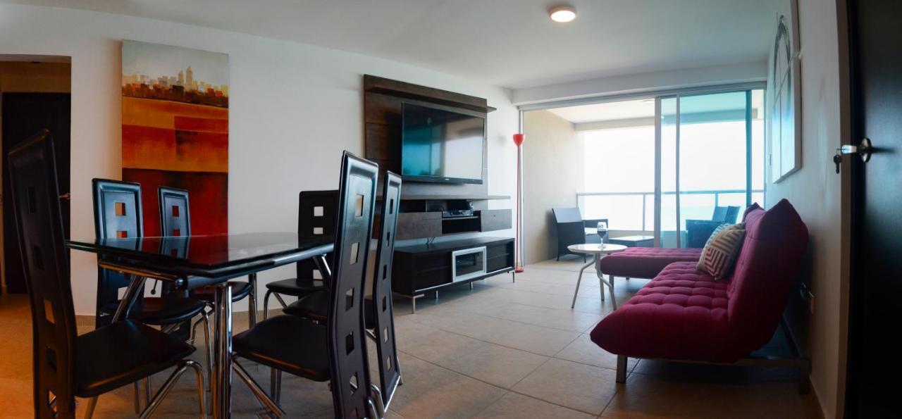 Lindo Departamento Al Pie De Playa Edificio Torre Oceanica Apartment Salinas  Exterior photo