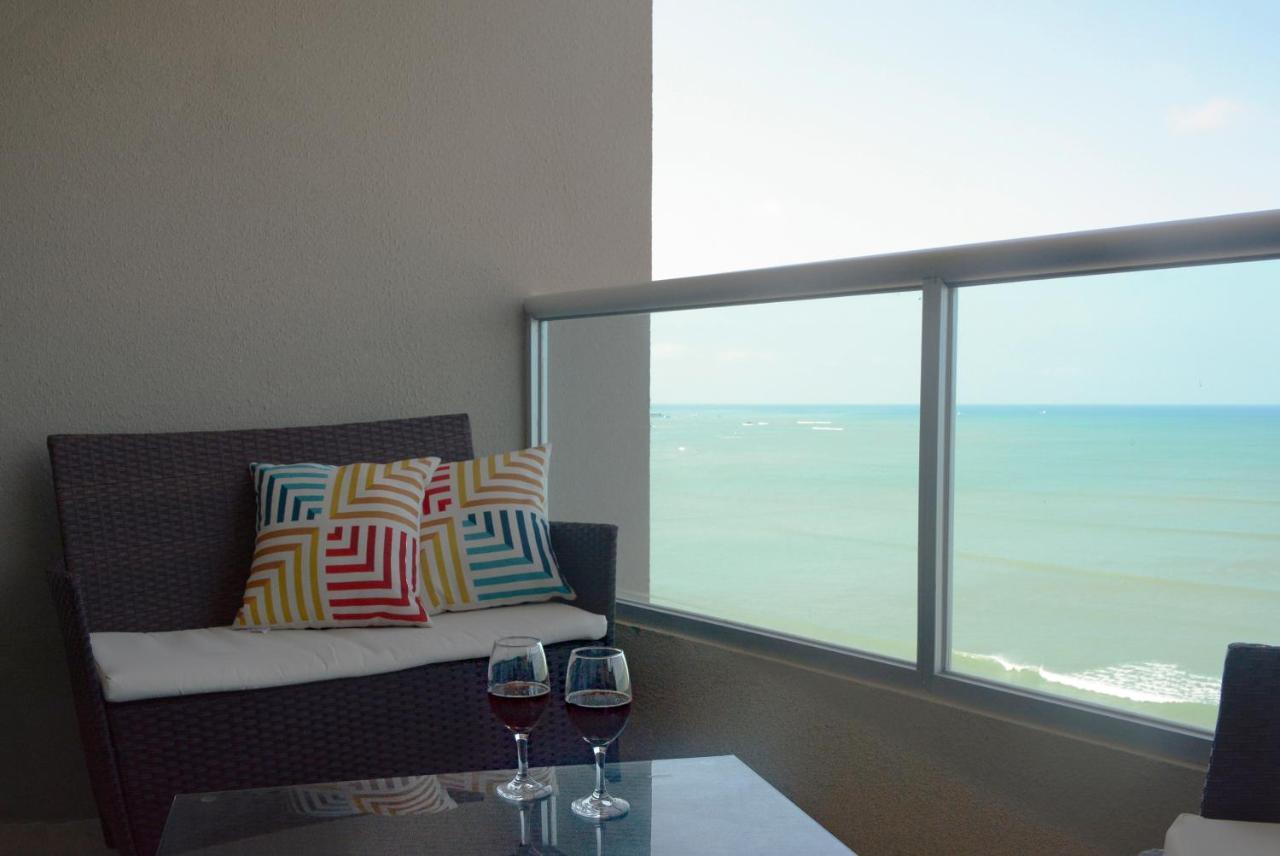Lindo Departamento Al Pie De Playa Edificio Torre Oceanica Apartment Salinas  Exterior photo