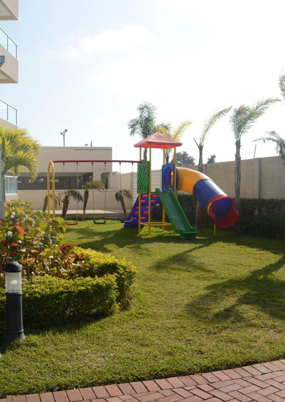Lindo Departamento Al Pie De Playa Edificio Torre Oceanica Apartment Salinas  Exterior photo